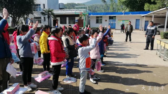 寒冬新化白达莫小学体验不一样的课堂